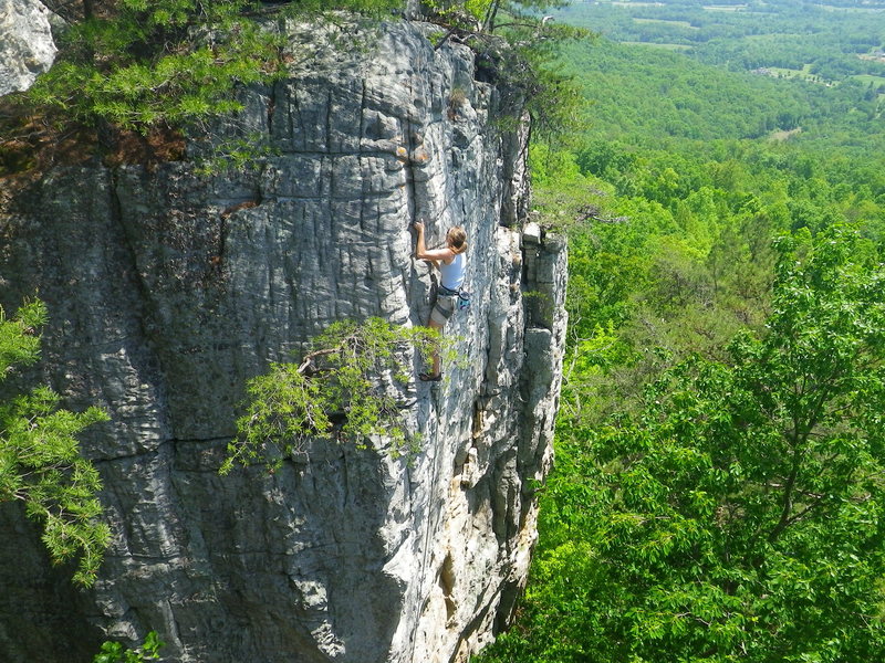 Rock Climb The Turret, Castle Rock
