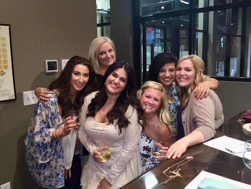 Christina Ankar and her friends