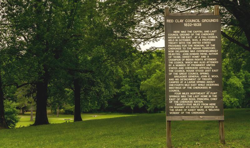 Image of red clay state park