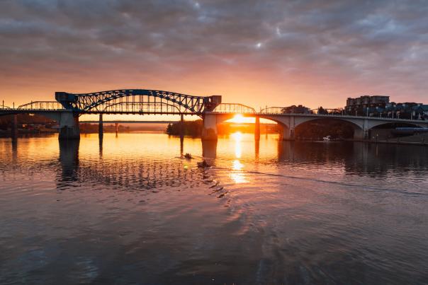 Sunrise over Tennessee River Fall/Winter