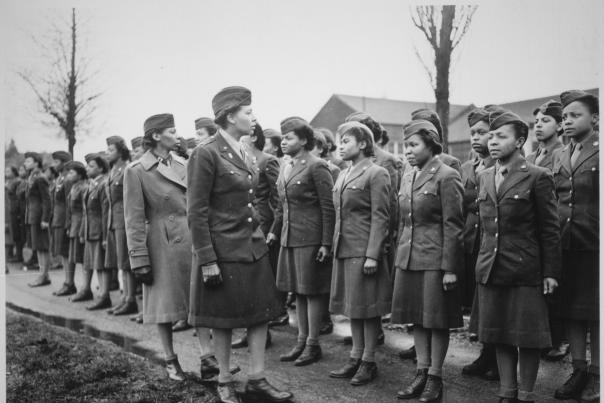 Major Charity Adams Somewhere in England